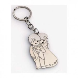 Llavero Pareja De Novios Abrazo