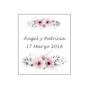 Lote 12 Etiquetas Personalizadas Boda