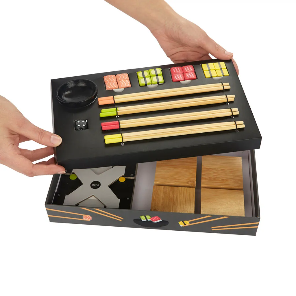 Juego de mesa parchís Ludoshi madera/bambú- Balvi - Imagen 2