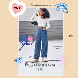 Jeans ancho,–MG-1