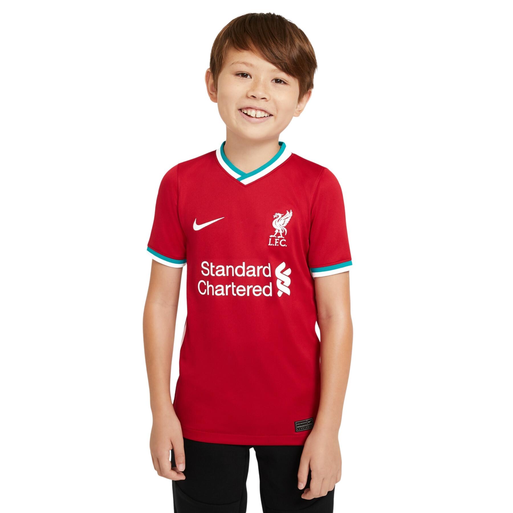 NIKE – Camiseta Primera Equipación Liverpool FC 2020/2021 Junior / Talla S (128-137 cms) - Imagen 7
