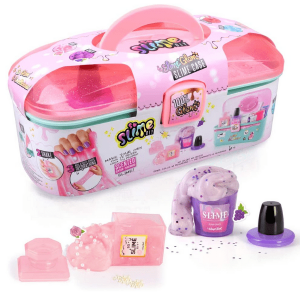 SO SLIME- Slimeglam So Slime Maletín Rosa SSC167 33x15x14cm Slime Glam Niña 6+ Regalo Creativo