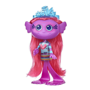 TROLLS – Muñeca Trolls World Tour Sirena Stylin’ Mermaid 30,5 cm con Vestido y Tiara