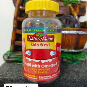 Multi Vitaminas con Omega-3 para niños y adolecentes