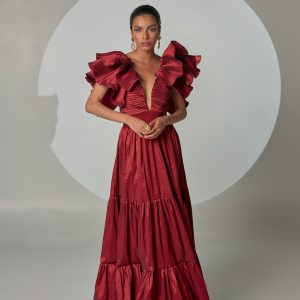 Vestido Armonia Vinotinto